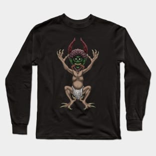 Codex Gigas Devil Long Sleeve T-Shirt